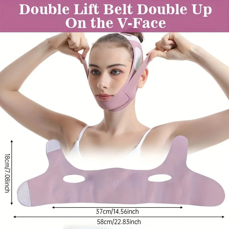 V-Lifting Maske FaceForm | 360° Gesichtsstraffung | Atmungsaktiv & Elastisch | Für Damen & Herren