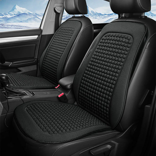 Auto-Sitzkissen CoolRide | Kühlend & Atmungsaktiv | Universelle Passform | Eisseide & Mesh