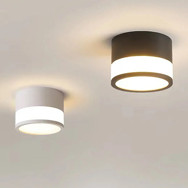 NordicGlow Deckenstrahler | LED Aufbaulicht 9W / 15W | Warm-, Neutral- & Kaltweiß | Aluminium Designleuchte
