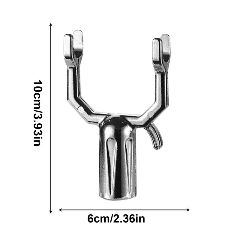 Planturax 5er-Set Aststützen aus Metall | Verstellbare Baumbügel für Obstbäume & Kletterpflanzen | Rostfrei & wiederverwendbar | 10 × 6 cm