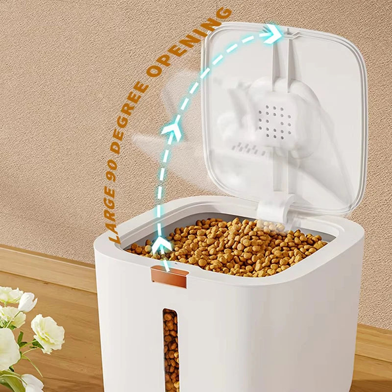 TrockenFutterPro Futtertonne für Hunde & Katzen | Luftdicht & Feuchtigkeitsgeschützt | 3–7kg Lagerung | Geruchsdicht