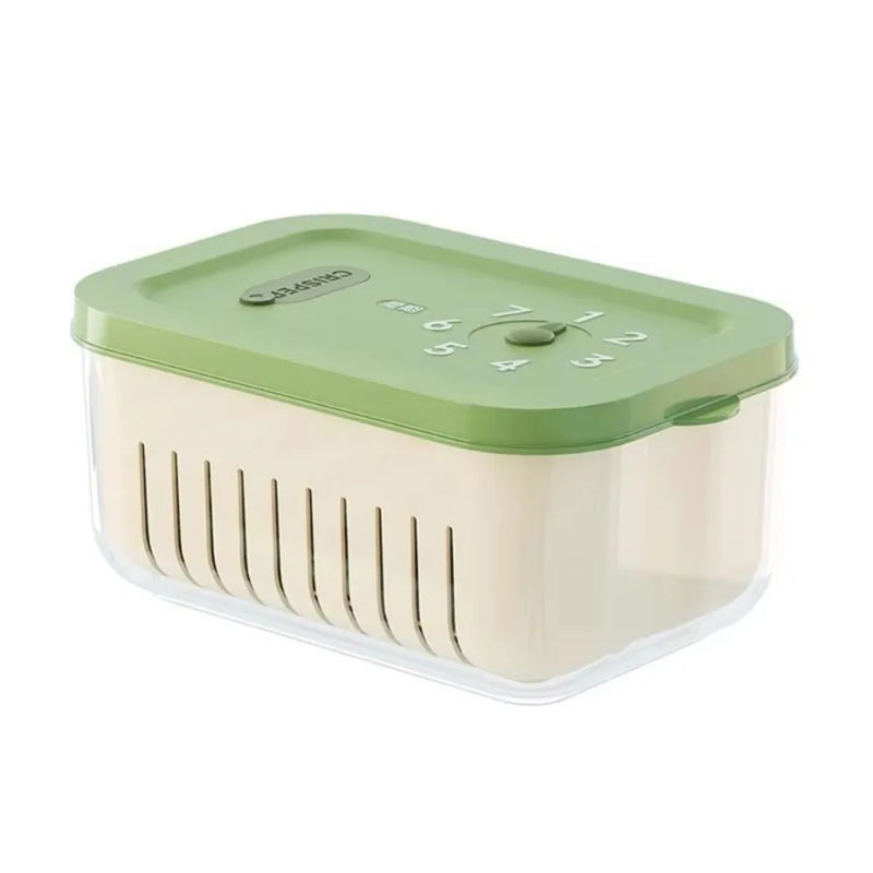 Frescura | Frischhaltebox 1400 ml | Stapelbar & Luftdicht | TPR & PP | 17,5 x 12,5 x 8 cm