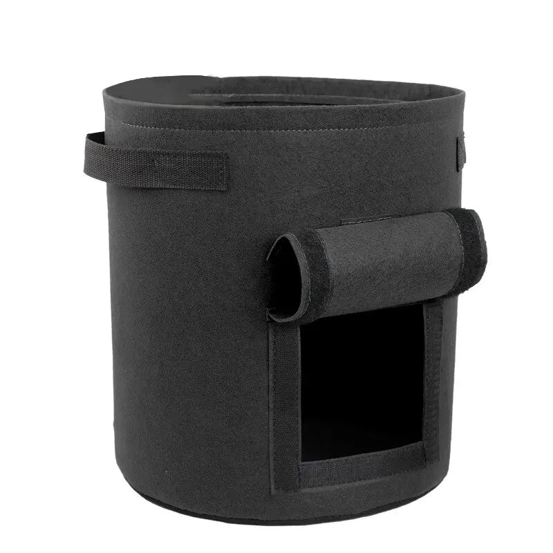 Pflanzsack RootView Garden | Filz-Pflanztasche mit Sichtfenster | 5/7 Gallonen | Für Kartoffeln, Gemüse & Kräuter | Atmungsaktiv & Wiederverwendbar