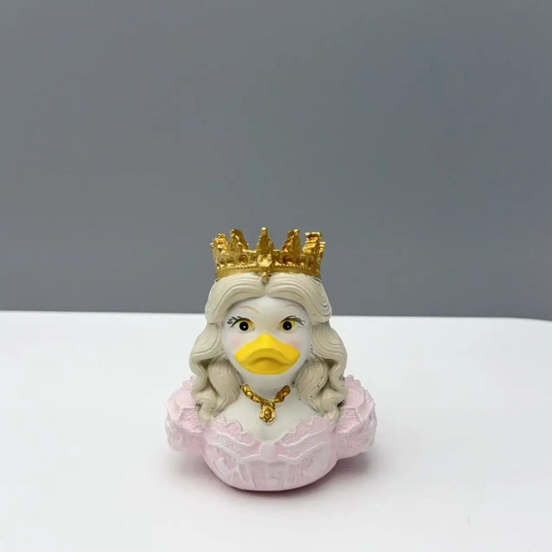 Alien Duck Resin Figur | Lustige Außerirdische Ente | Harz-Deko für Schreibtisch, Auto & Zuhause