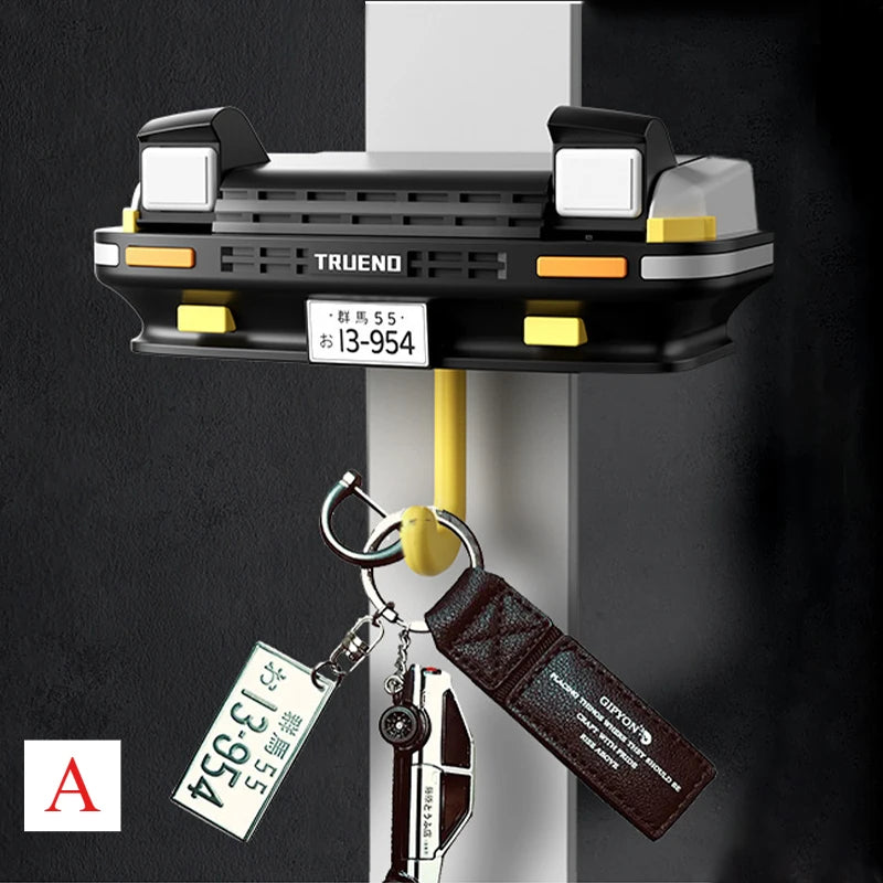 KeyBeam Schlüsselhalter Auto-Design | Wandhaken im Scheinwerfer-Look | Geschenkidee für Autofans & Männer