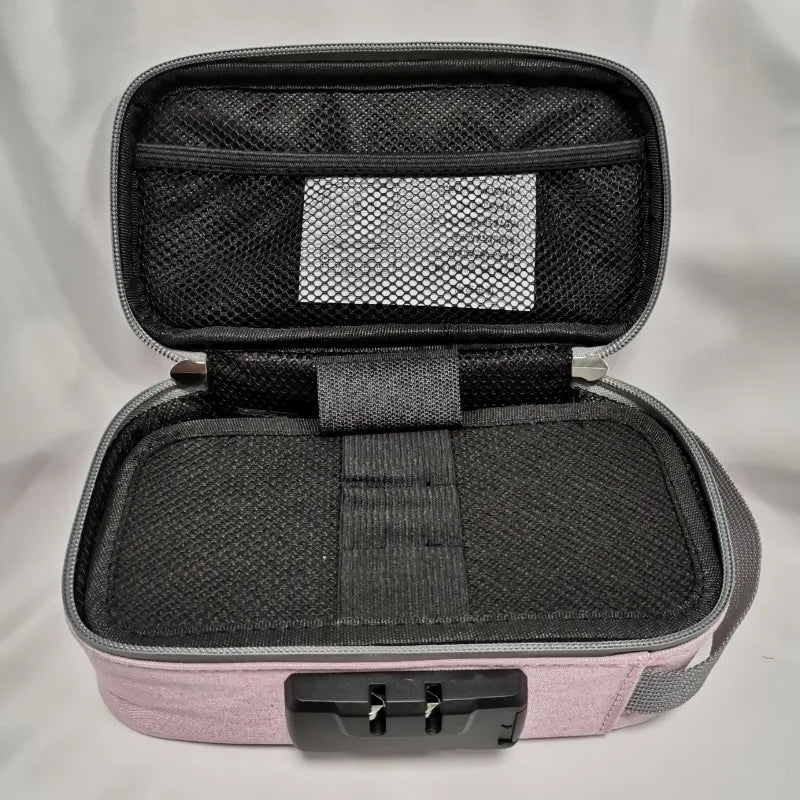 SecuStyle Beauty Case | Abschließbare Kosmetiktasche mit Zahlenschloss | Tragbare Aufbewahrung für Reisen & Alltag