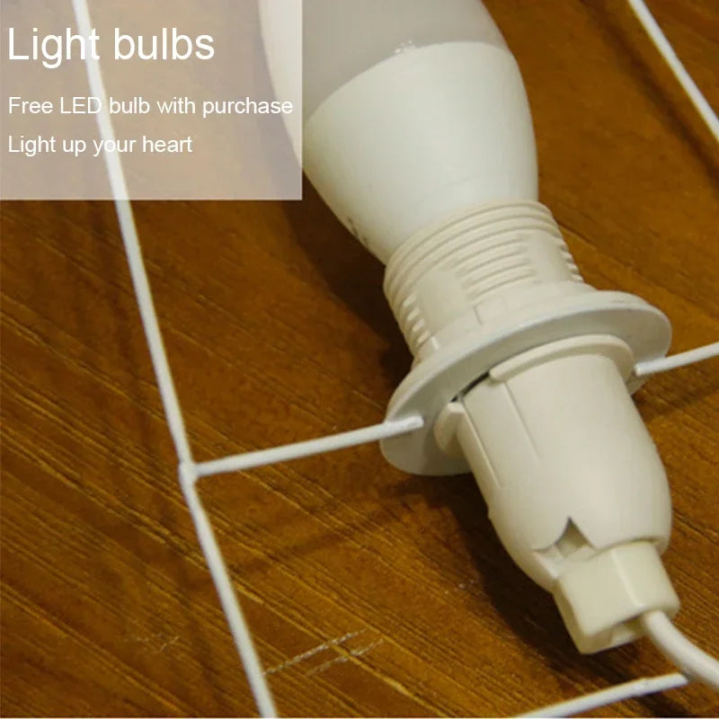 HIKARI – Japanische LED-Tischlampe aus Reispapier, 21 × 23 cm, dekorativ & stilvoll