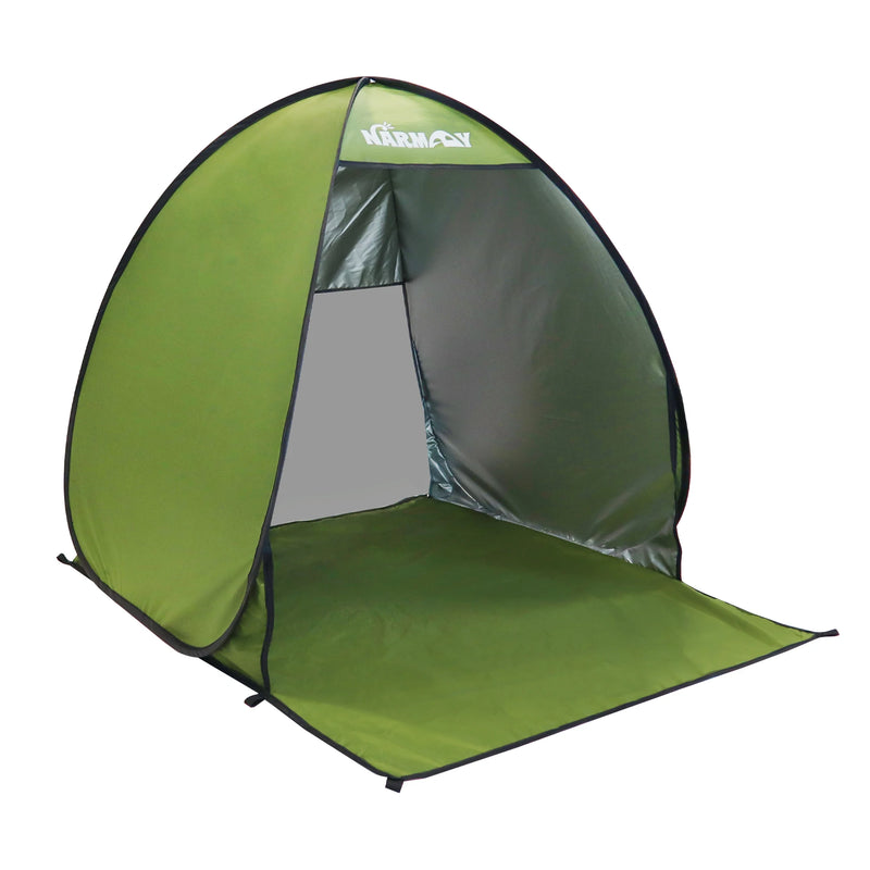 Solariqa Pop-Up Strandzelt | UV-Schutz & Wasserdicht | Automatischer Aufbau | Leicht & Tragbar für Camping & Outdoor