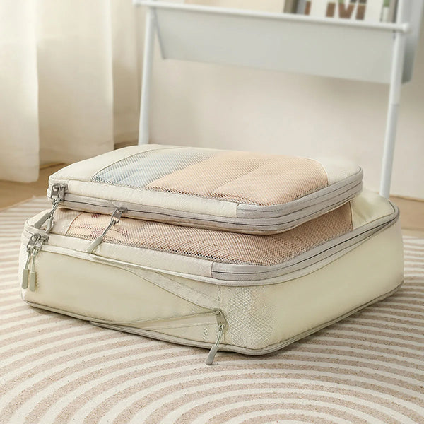 PackNest Kompressions-Organizer Set | 5-teilig | Platzsparend & Wasserabweisend | Ideal für Reisen & Alltag