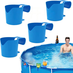 PoolBuddyx | Getränkehalter für Pool | Clip-System | Praktischer Halter für Becher & Zubehör