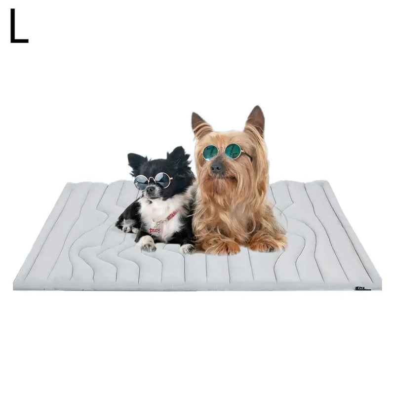 FrostPaws Kühlmatte für Hunde & Katzen | Wiederverwendbar & Gelgefüllt | Für Sommer & Reisen | PVC