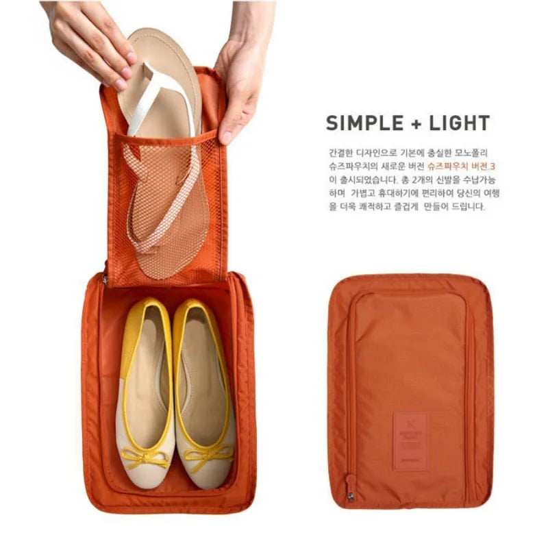 Multifunktionale Reise-Aufbewahrungstasche TravelEase FlexBag | Kosmetik- & Schuh-Organizer | 21×30×11,5 cm | 6 Farben