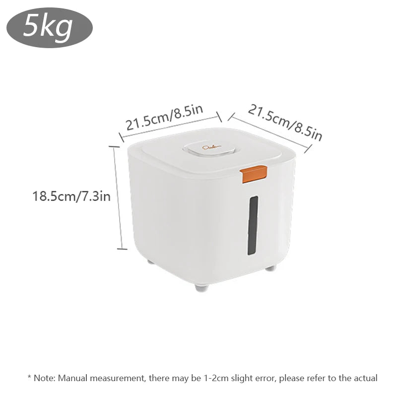 TrockenFutterPro Futtertonne für Hunde & Katzen | Luftdicht & Feuchtigkeitsgeschützt | 3–7kg Lagerung | Geruchsdicht