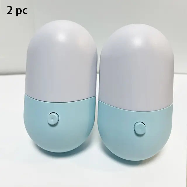 LUXORA Mini LED-Nachtlicht | Augenschonend & Energiesparend | 2er-Set | Modernes Design