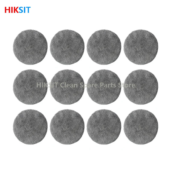 Ersatz-Mop-Pads GlassPurex | Waschbar & Wiederverwendbar | Kompatibel mit HUTT DDC5/DDC55 Fensterreiniger | Mikrofaser-Reinigungstücher