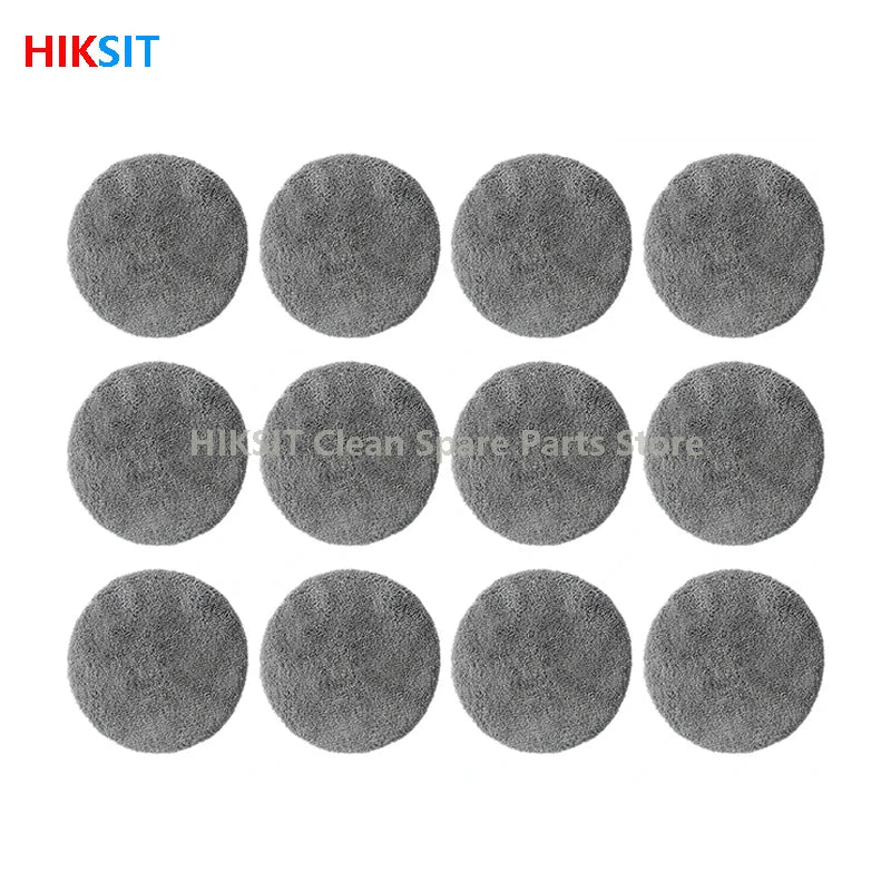 Ersatz-Mop-Pads GlassPurex | Waschbar & Wiederverwendbar | Kompatibel mit HUTT DDC5/DDC55 Fensterreiniger | Mikrofaser-Reinigungstücher