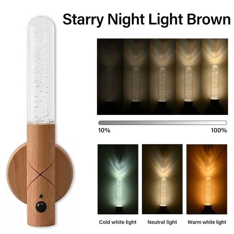 Magnetische LED Tischlampe | Tragbar & Wiederaufladbar | Touch-Steuerung & Dimmbar | 3 Farbtemperaturen