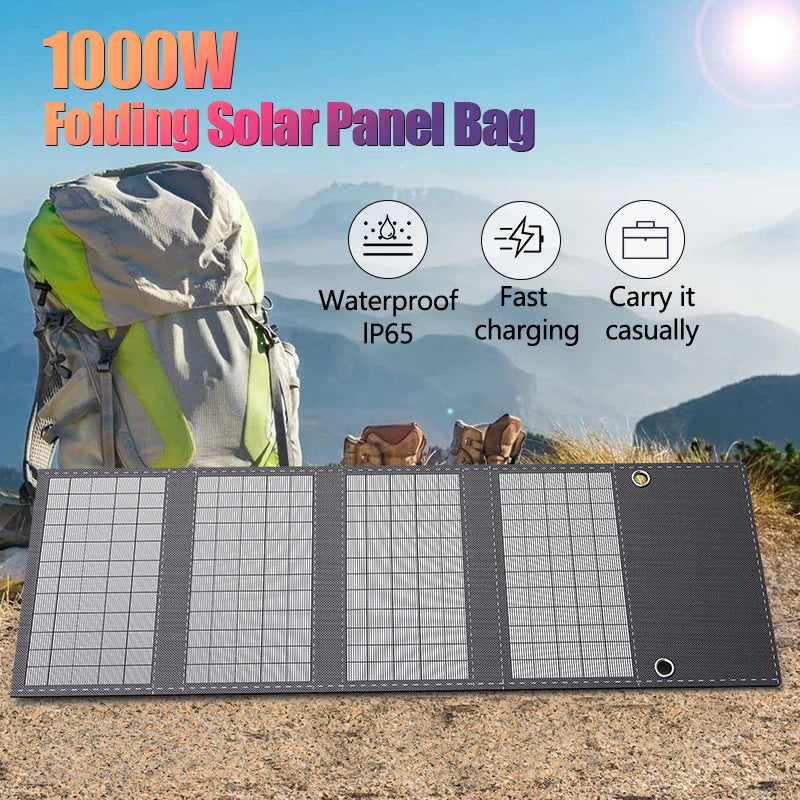 Faltbares Solarpanel SolarXplore 300 | 300 W Leistung | USB & DC-Ausgang | PET-beschichtet & Wasserdicht | Tragbare Power für Outdoor & Reisen