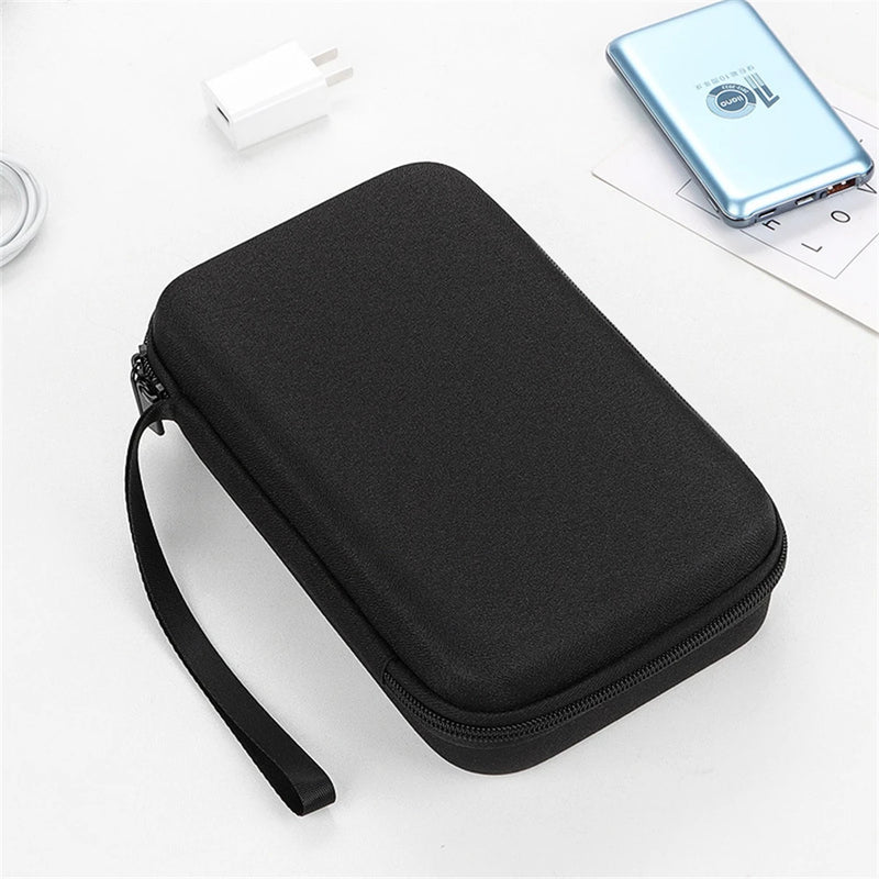 Techurex Elektronik Organizer Tasche mit großer Kapazität | Stoßfeste Aufbewahrung für Kabel, Tablet & Zubehör | Reiseetui mit Airbag-Polsterung
