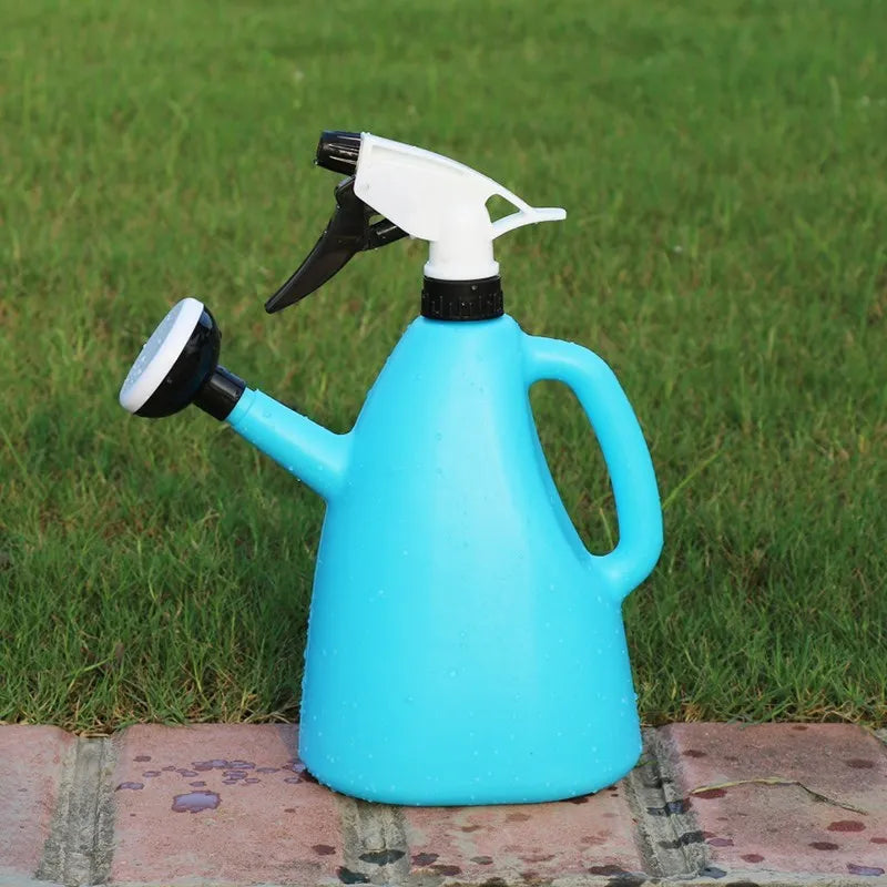 Pflanzensprüher FloroPress DuoJet | 1 L Gießkanne & Sprühflasche in Einem | Verstellbarer Wasserdruck | Für Zimmerpflanzen & Garten