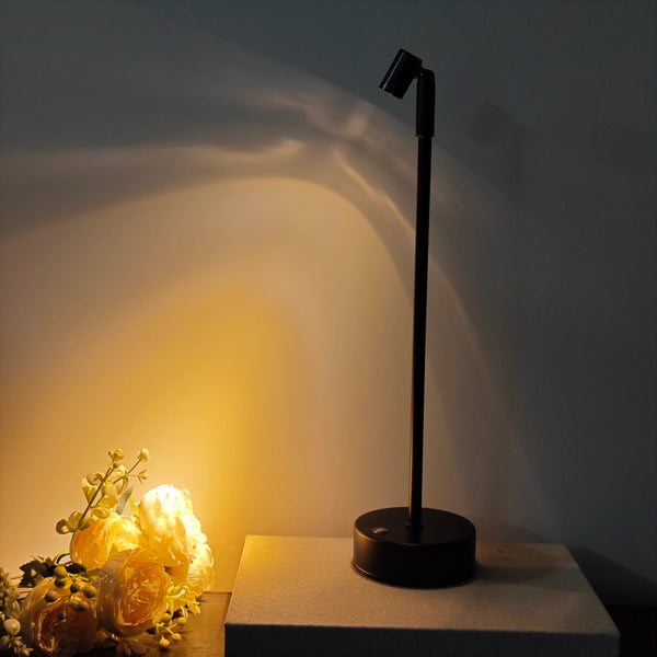 Atmosphäre Lampe LumoSense | LED & USB Ladefunktion | Touch Dimmbar | Minimalistisches Vintage-Design
