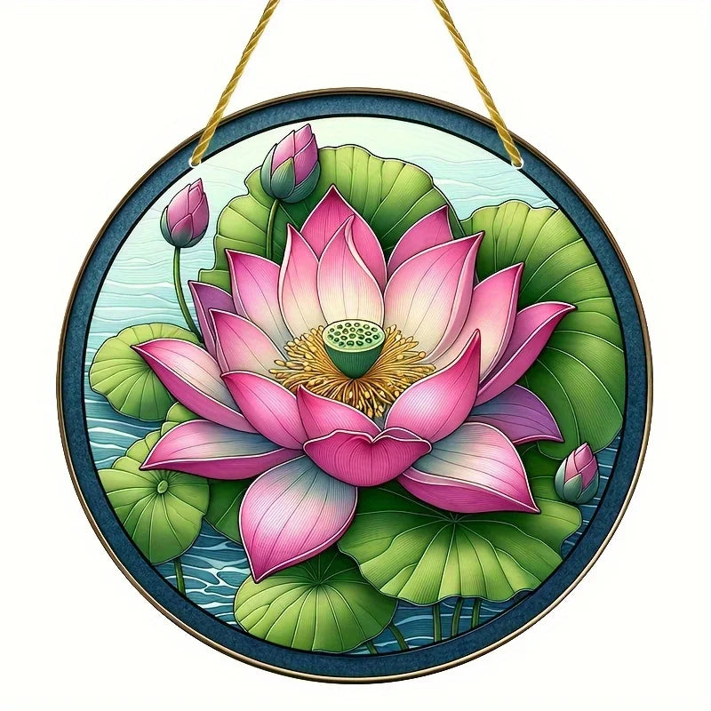 Schmetterling Sonnenfänger AureliaLight | Acryl Rundschild | 15×15 cm / 20×20 cm | Fenster- & Wanddeko