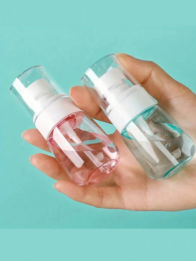 Flacona Reiseflasche | Nachfüllbar | PETG | 30/60/100 ml | Transparent oder Rosa
