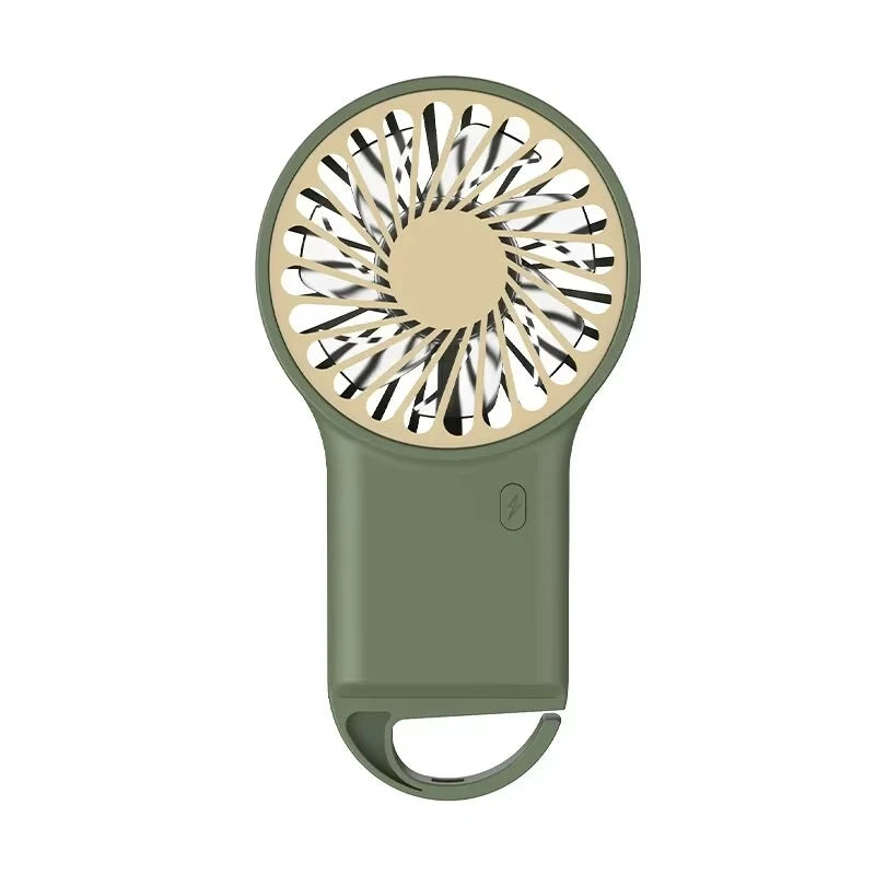 AeroMint Mini USB-Tischventilator | Tragbar & Leise | Mehrstufige Windstärke | Metallgehäuse mit Sprühlackierung