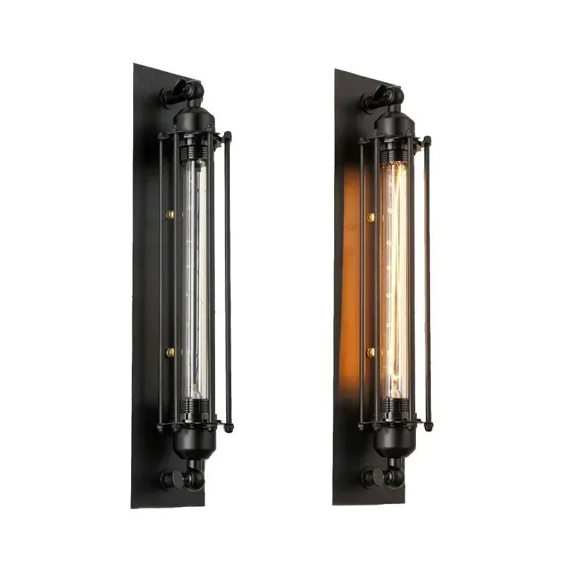 Wandleuchte RetroLume | Vintage Edison Design | E27 Fassung | Industrie-Stil für Innenräume