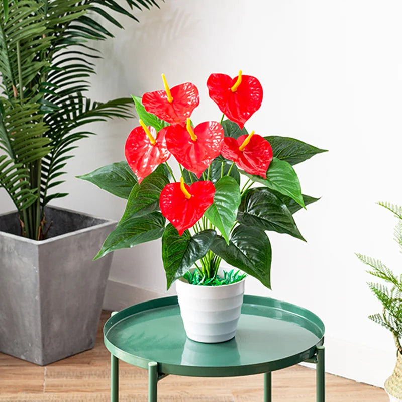 Monstéria | Künstliches Monstera Blatt | 53 cm | Tropische Deko für Haus & Garten