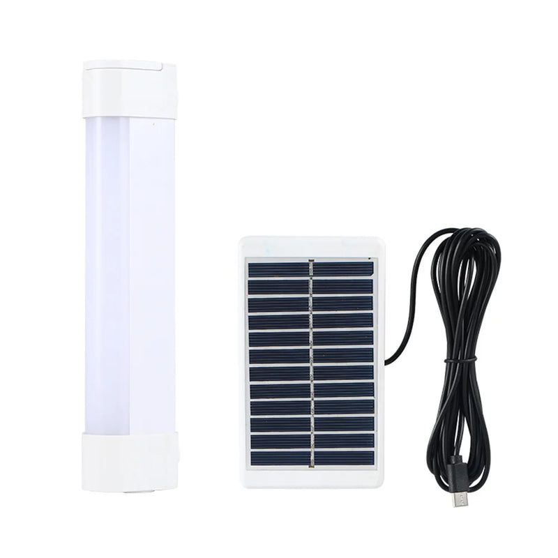 Soltura BeamMate LED Solar Notfalllampe | Dimmbar & Wiederaufladbar | Mit Haken & Magnet | Typ-C & Solar