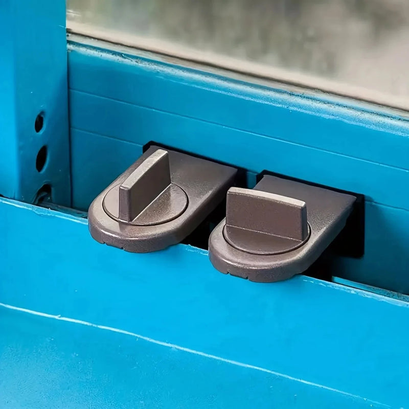SafeSlide Pro | Schiebesicherung für Türen & Fenster | Anti-Diebstahl & Kindersicherung | Einfaches Klebesystem | 1 Stück