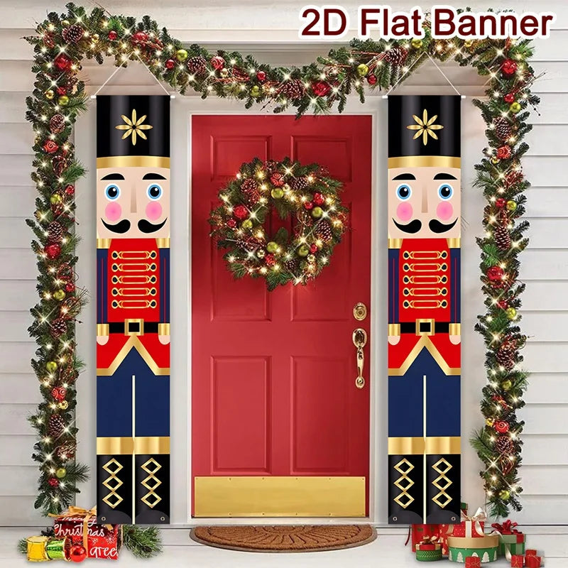 RoyalNut Türbanner Nussknacker | Weihnachtsdeko 2025 | Hängend & Wetterfest | Für Innen & Außen | Neujahr 2026