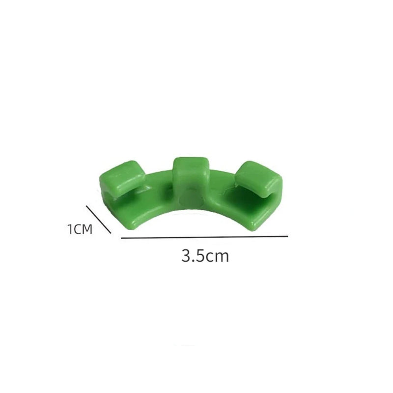 GrowFlexx Pflanzenbiege-Clips 90° | Wachstumstrainer für Zweige & Triebe | 10–50 Stück | Low-Stress-Training für höhere Erträge
