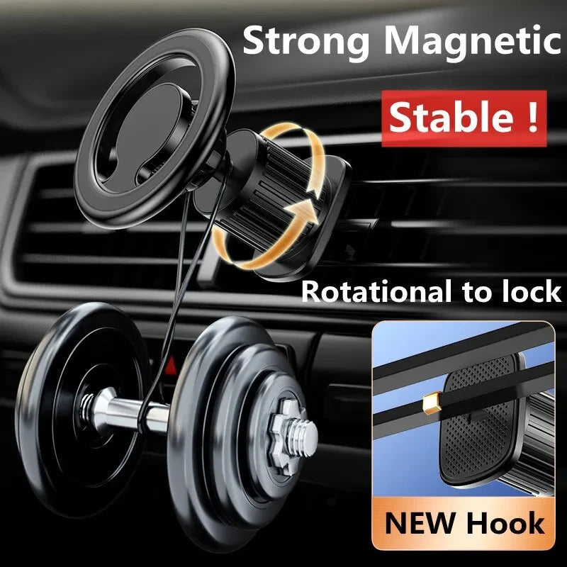 MagnoGrip AutoMount Magnetische Handyhalterung fürs Auto | 360° Drehbar | Starker Halt für iPhone, Samsung & Co.