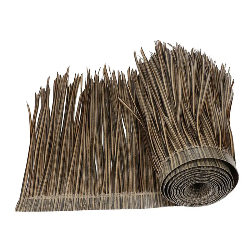 TROPISHIELD Künstliches Palmendach | UV-beständig & wetterfest | 100×50 cm | Für DIY-Dächer, Sonnenschirme, Tiki-Bars & Gartenhütten