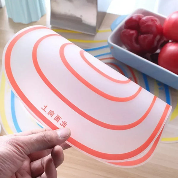 Flexiora CutBoard Set Flexible Schneideunterlage | Rutschfest & farbcodiert | Lebensmittelechtes Kunststoffbrett