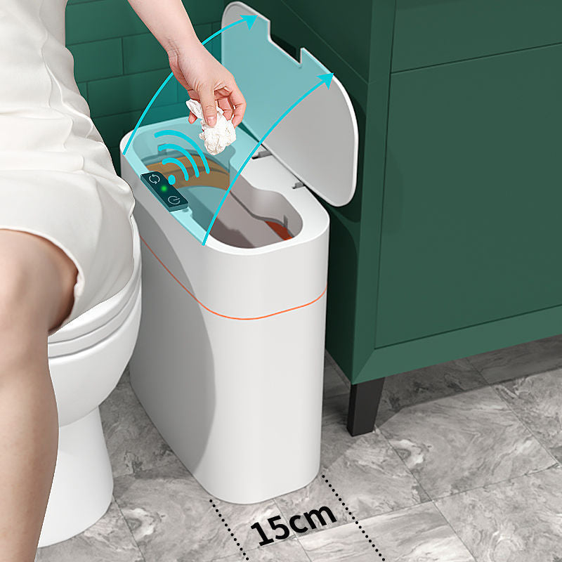 Cleanova Sensor Mülleimer | Automatisch & Geräuschlos | Hygienisch & Wasserdicht | 13L | Infrarot-Technologie