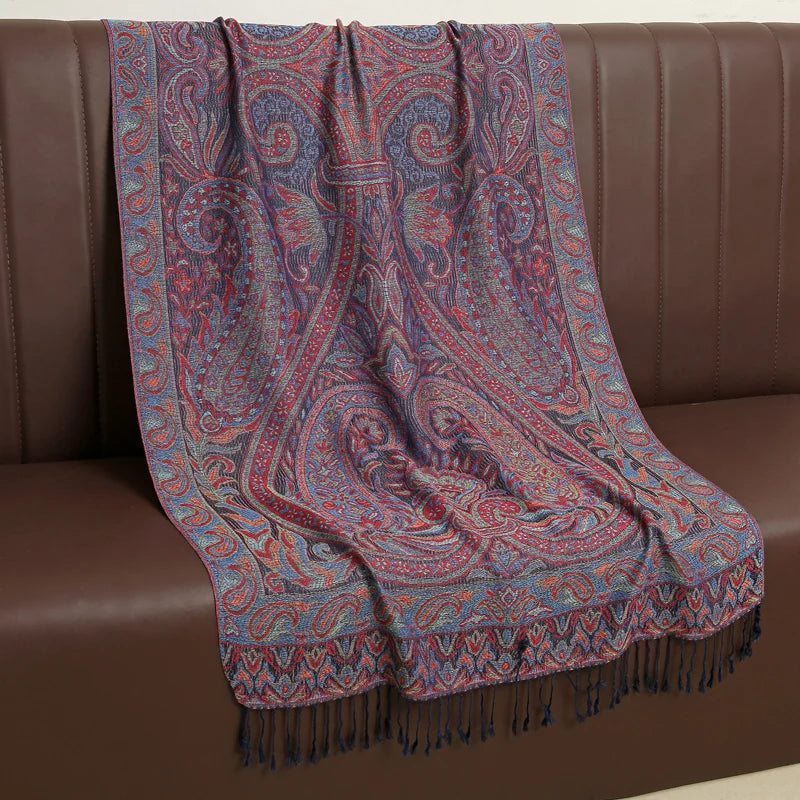 Élégancea | Damen Schal | Kaschmir-Gefühl | 70 × 190 cm | Luxus Print & Warm