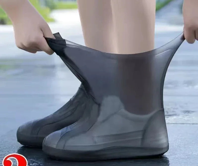 RainShield Silikon Überschuhe | Wasserdicht & Rutschfest | Wiederverwendbare Regenüberzieher | Für Schuhgröße 34–45 | Outdoor Regenschutz