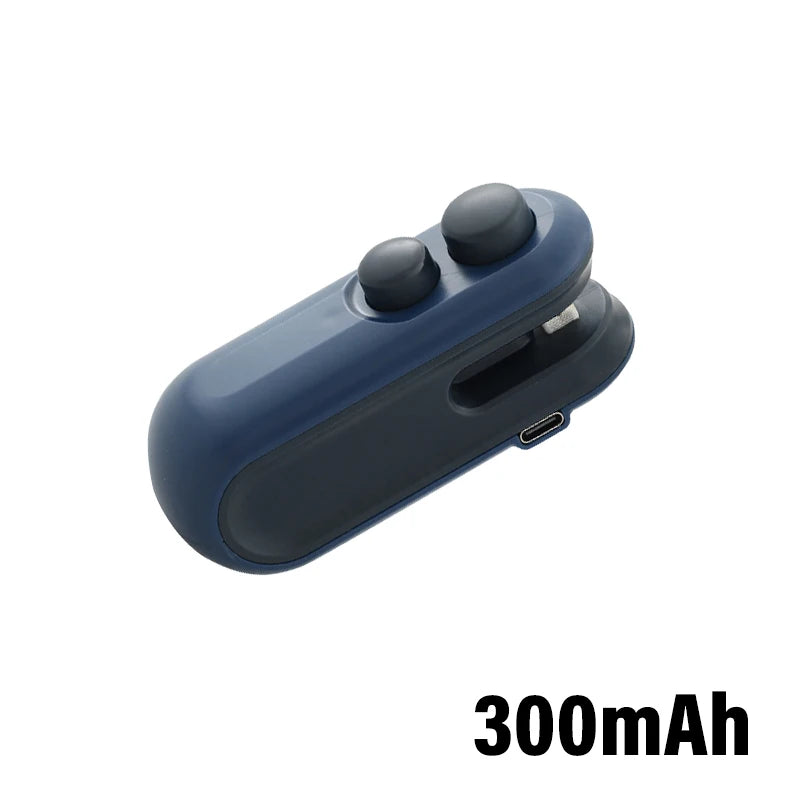 SealMate Mini Handlicher Folienschweißer | Tragbar & wiederaufladbar | 2-in-1 Versiegeln & Schneiden | Mit Magnet & USB-Ladekabel