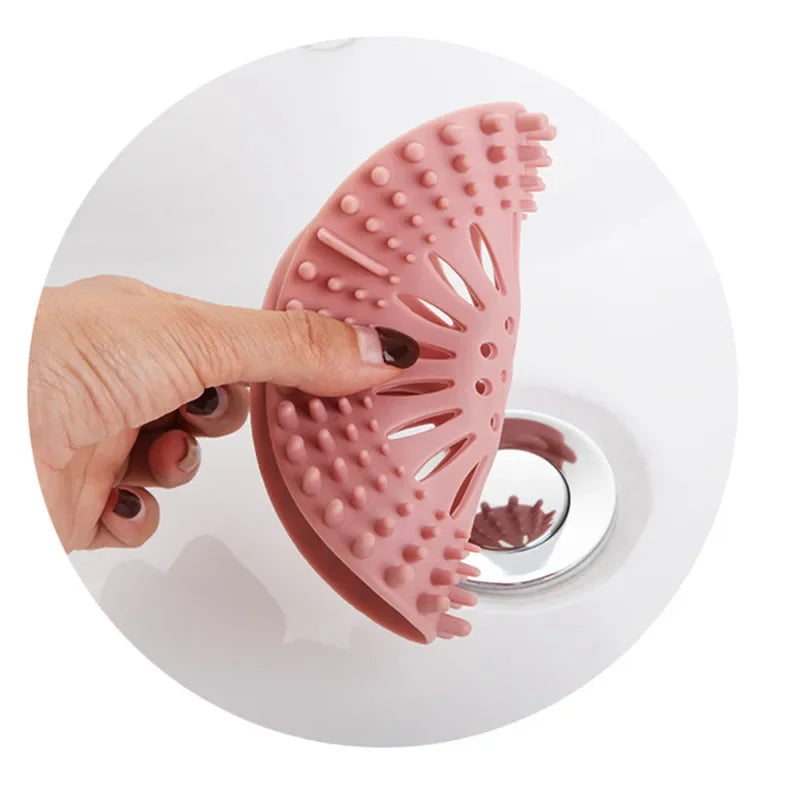 DrainHero Abflusssieb | Anti-Haar Filter | TPR Material | Für Dusche, Bad & Küche