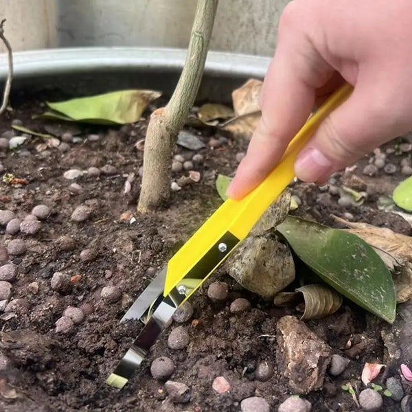 Florix LoopWeed Unkrautentferner mit Handschlaufe | Kompakt & Effizient | Für präzises Jäten im Garten