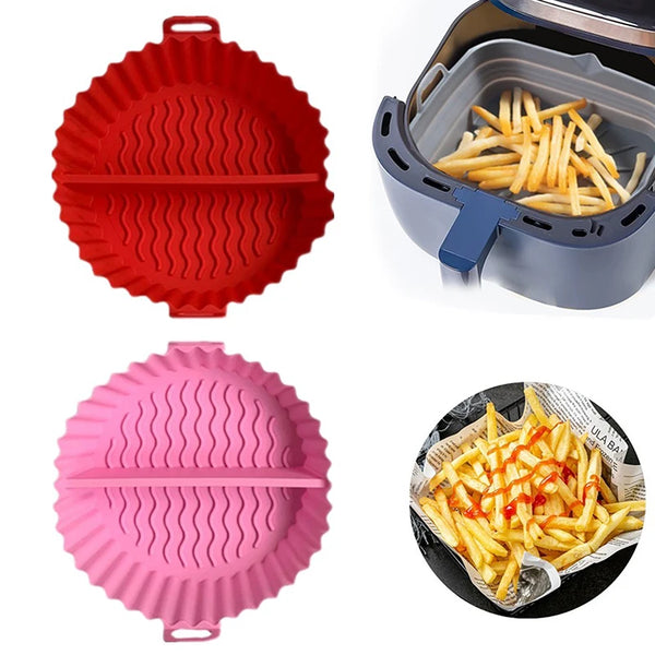 BakeFlex Silikon-Backform | Getrenntes Design | Antihaft & Hitzebeständig | Für Ofen, Mikrowelle & Heißluftfritteuse | 20×16×6,5 cm