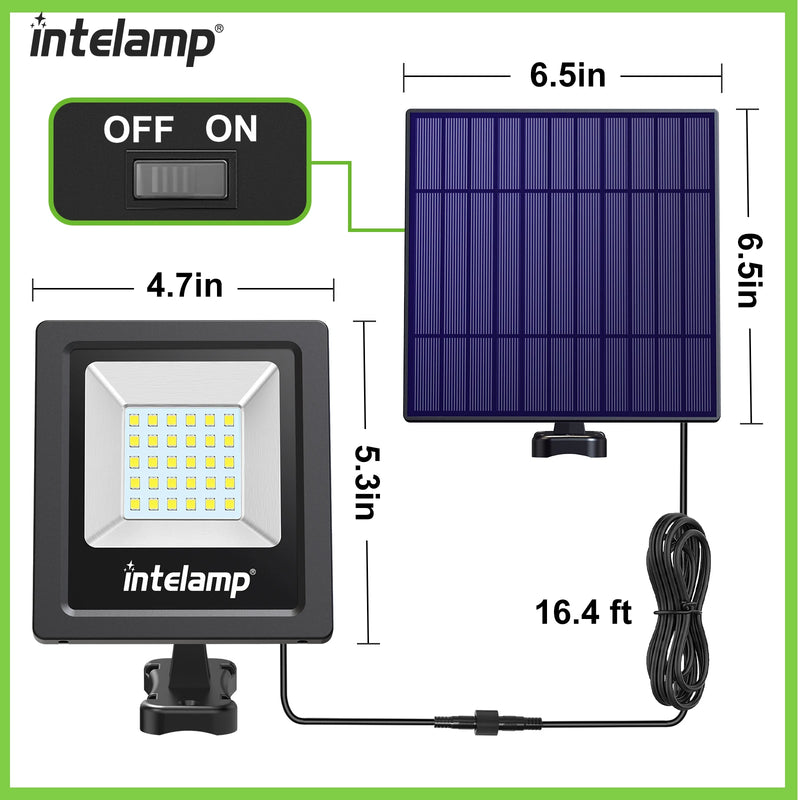 Solar LED Sicherheitsstrahler LumiSecure Duo | 2er-Set | 1200LM Superhell | IP65 Wasserdicht | Garten, Hof & Terrasse