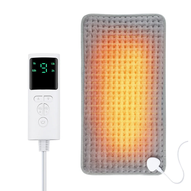 CosiTherm Heizkissen | 9 Temperaturstufen & 4 Timer-Optionen | Superweicher Mikrofleece | 58×29 cm