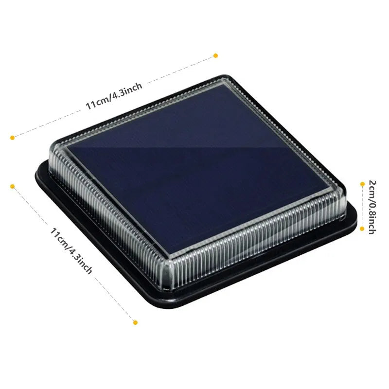 Solar Treppenlicht Solura | 360° Beleuchtung | IP68 Wasserdicht | 800mAh Akku