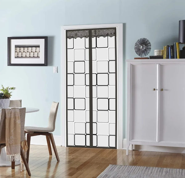 Climora | Thermo-Türvorhang | Magnetisch & Wärmedämmend | Schutz vor Kälte & Zugluft | Ideal für Winter & Klimaräume