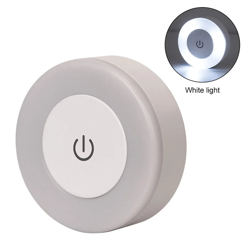 LUMORA Touch LED-Nachtlicht | USB-Wiederaufladbar | Magnetisch & Stufenlos Dimmbar | Warm- & Kaltlicht