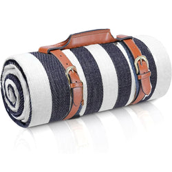 Vivantura Picnic Blanket Extra Large | Wasserdicht & Sandabweisend | Faltbar für 8 Personen | Ideal für Strand & Park